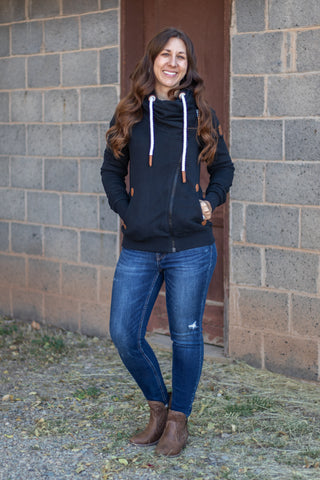 Hestia Hoodie- Black~ Wanakome