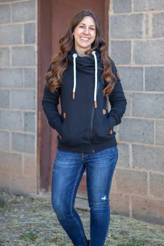 Hestia Hoodie- Black~ Wanakome