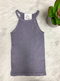 Highneck Ribbed Tank
