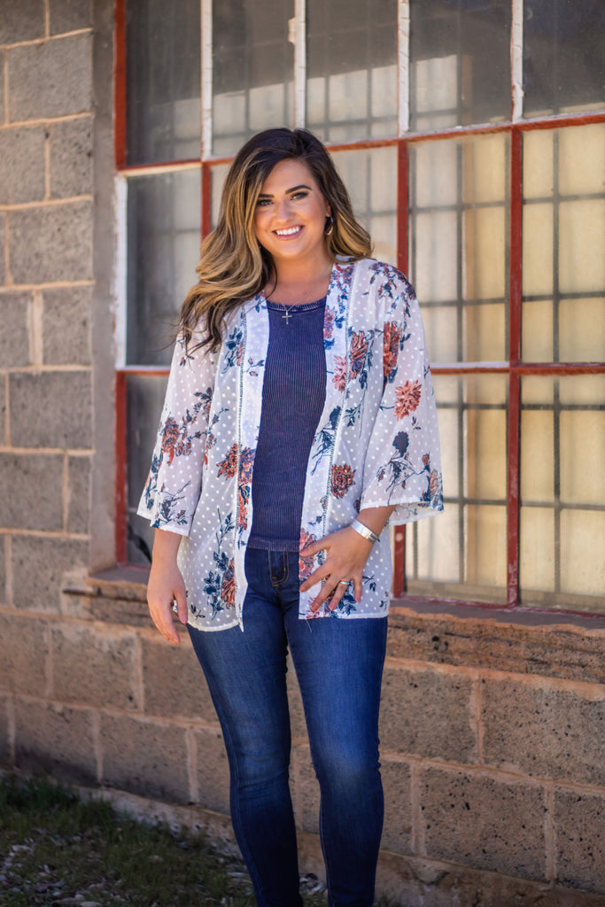 Born For This Floral Kimono