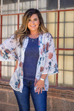 Born For This Floral Kimono