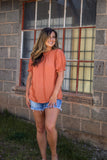 Finding My Way Crochet Accent Top