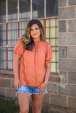 Finding My Way Crochet Accent Top