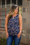 Take Note Floral Tank