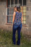 Take Note Floral Tank