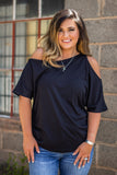 Take You Out Cold Shoulder Top