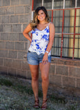 Make It Up To Me Floral Tank