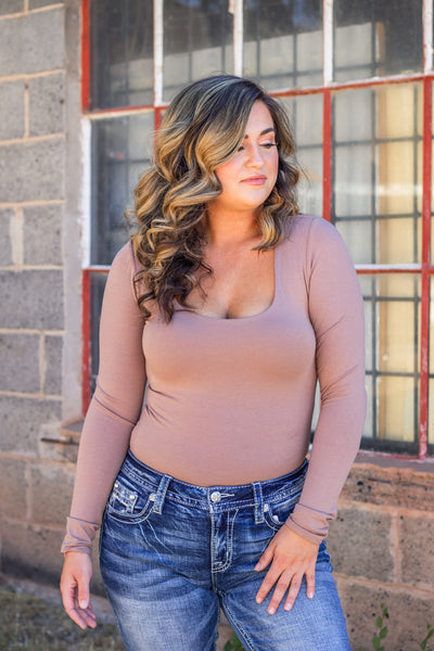 Mila Scoop Neck Bodysuit