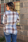 Give It Your All Plaid Top