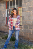 It's A Classic Plaid Top