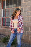 It's A Classic Plaid Top