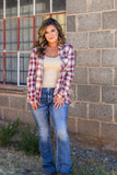 It's A Classic Plaid Top