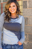 Put It To The Test Color Block Top