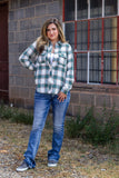 Keep The Dream Plaid Top