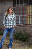 Keep The Dream Plaid Top