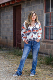 Always Evolving Aztec Fleece Jacket