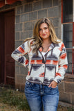 Always Evolving Aztec Fleece Jacket
