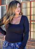 Square Neck Bodysuit