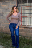 Doing Your Best Scalloped Top
