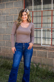 Doing Your Best Scalloped Top