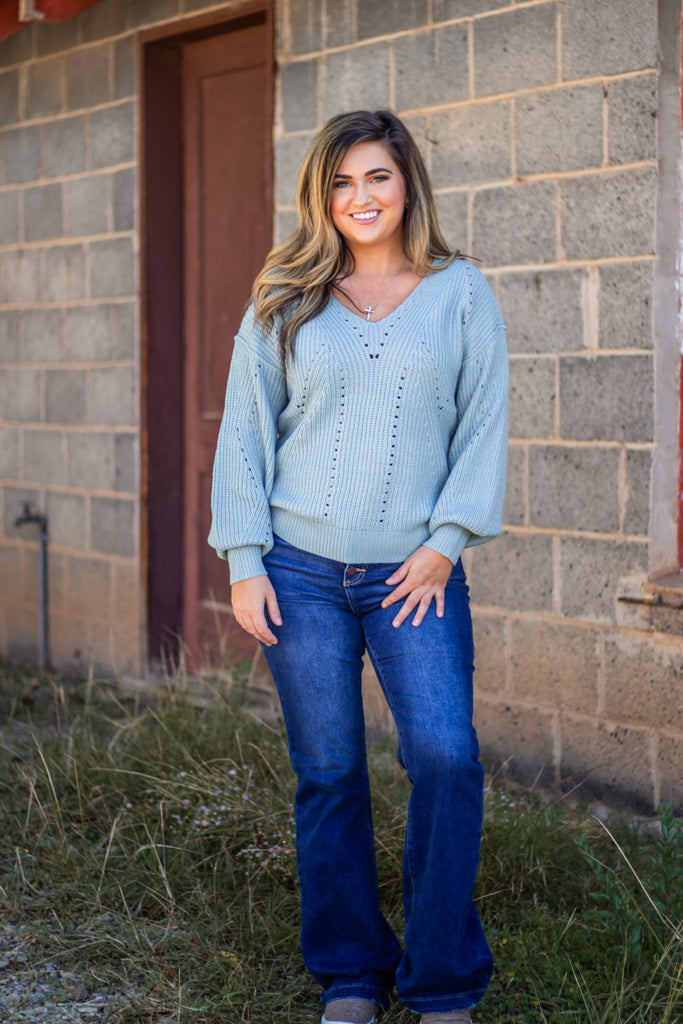 On The Right Track Sweater