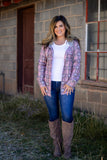 Never Left Behind Plaid Top