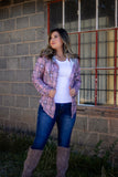 Never Left Behind Plaid Top