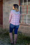 Never Left Behind Plaid Top