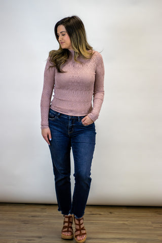 It's Always You Mesh Top