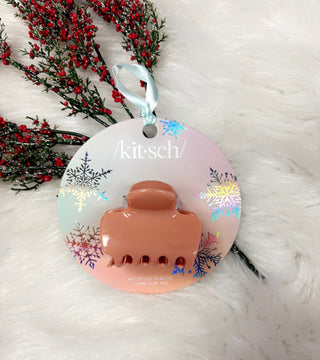 Holiday Recycled Plastic Claw Clip