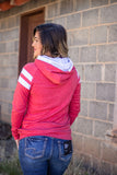 DoubleHood Sweatshirt- Stars And Stripes
