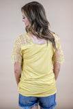 Still The One Lace Sleeve- Ginkgo Yellow