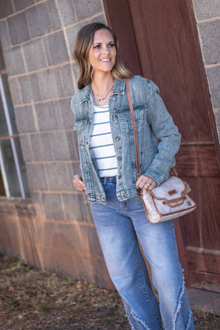 Jackie Jacket- Balsam Green