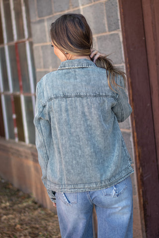 Jackie Jacket- Balsam Green