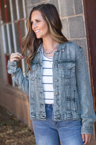 Jackie Jacket- Balsam Green