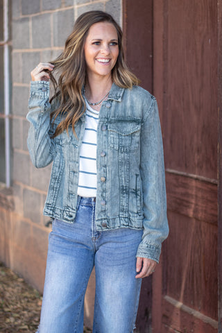 Jackie Jacket- Balsam Green