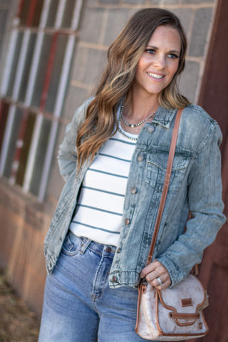Jackie Jacket- Balsam Green