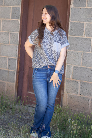 Jada Leopard Tee