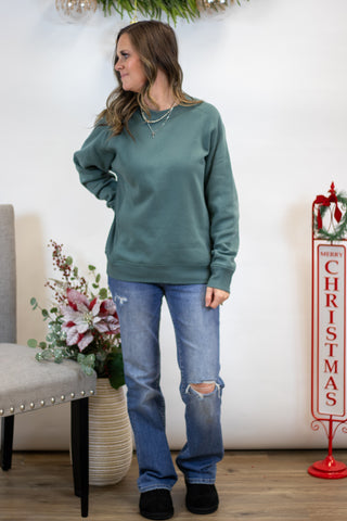 Josey Pullover- Ash Jade