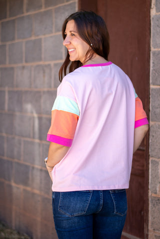Kamile Color Block Tunic
