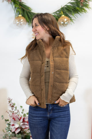 Kristine Teddy Vest