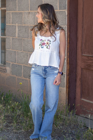 Make It Count Floral Tank