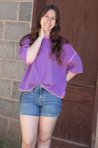 Myriam Striped Tee