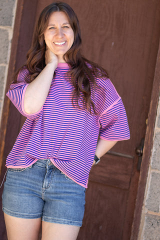 Myriam Striped Tee