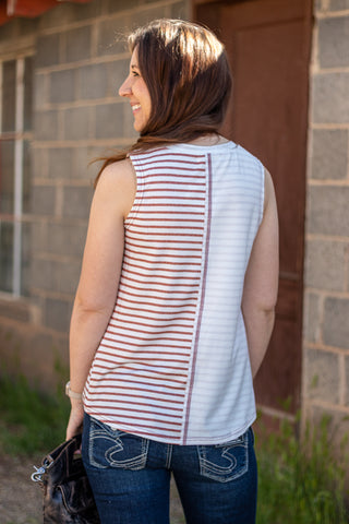 Nixon Striped Tank Top