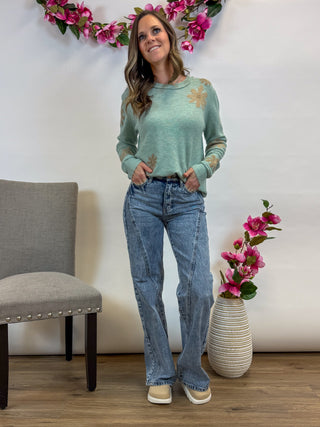 Ophelia Floral Sweater