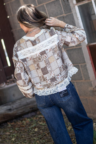 Patchwork Me Pretty Top