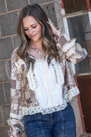 Patchwork Me Pretty Top
