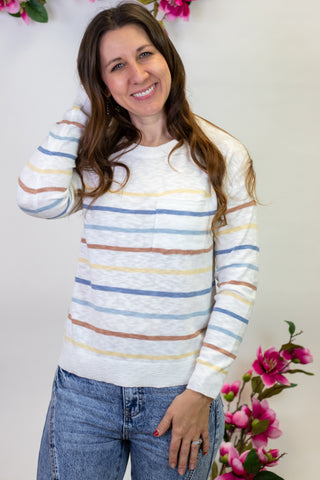 Prestlie Striped Sweater