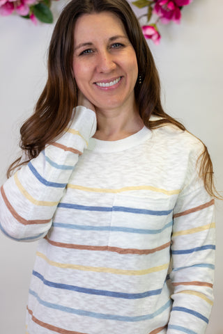 Prestlie Striped Sweater